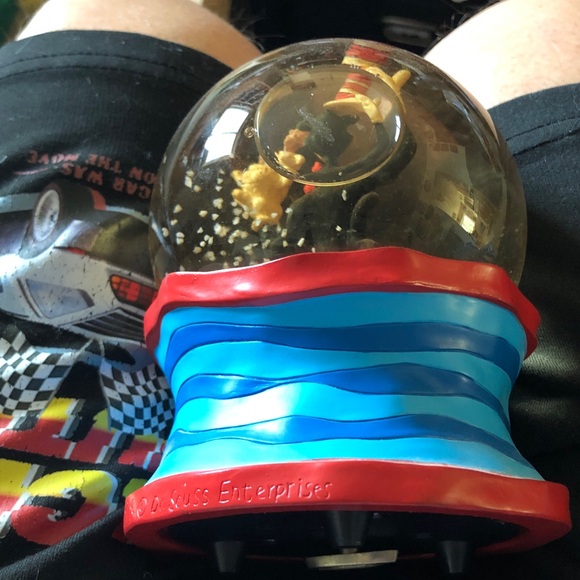 Cat in a hat Cartoon Character Snow Globe - Picture 3 of 5